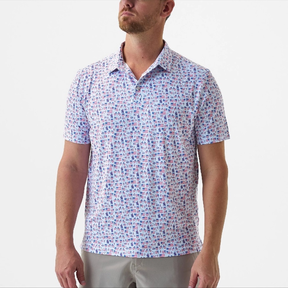 Burlebo Old Glory Performance Polo